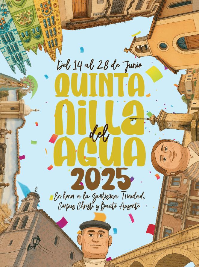 Portada Libro de Fiestas Quintanilla del Agua 2025